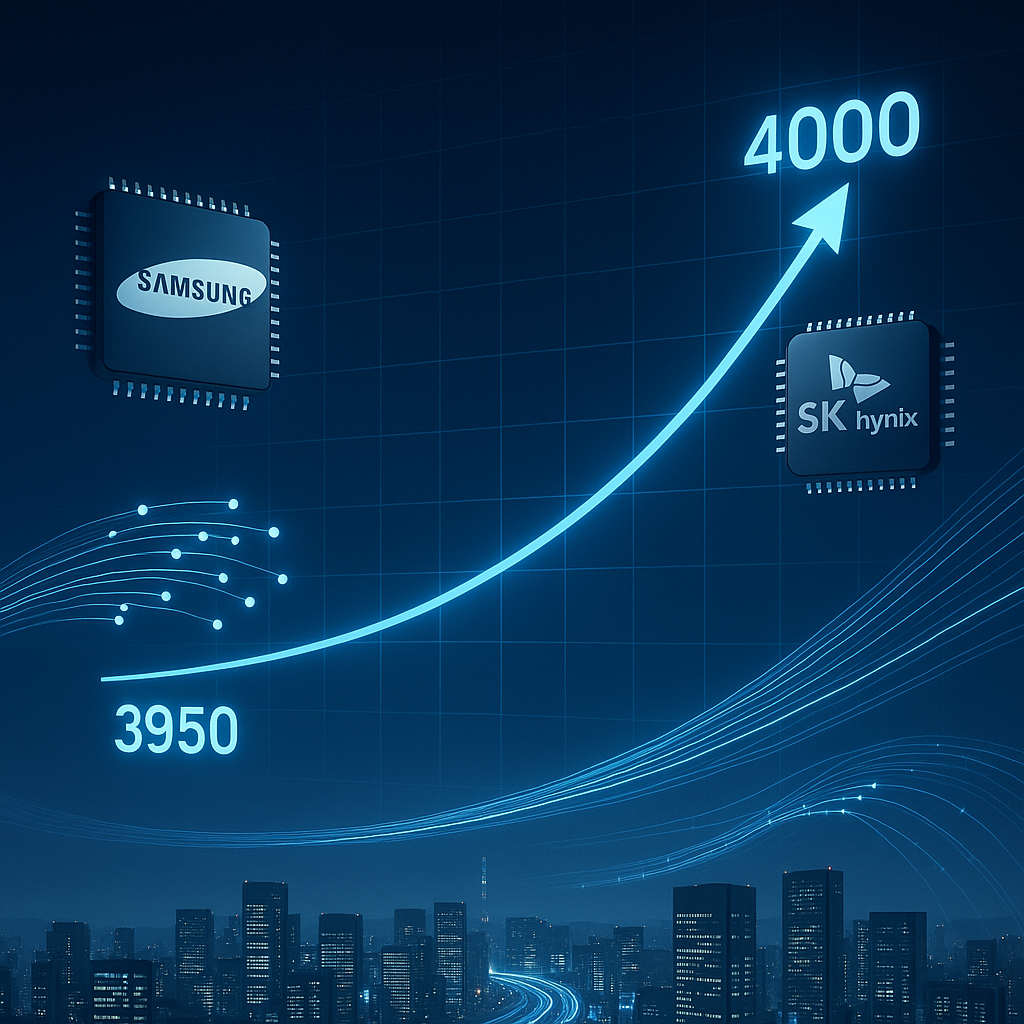 반도체 슈퍼사이클 도래, 코스피 4000 돌파 가능성은? | 2025년 10월 주식시장 총정리