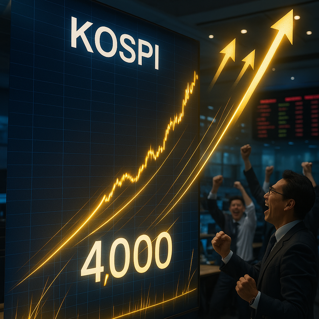 코스피 4000 돌파의 의미와 향후 전망: 36년 만의 역사적 순간